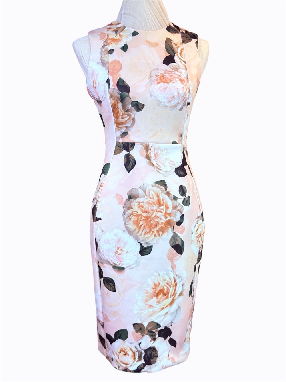 Calvin Klein floral midi sleeveless dress Women’s size 2 | xx1